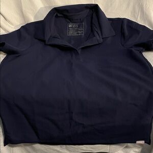 Figs Women's Polo - Navy Blue